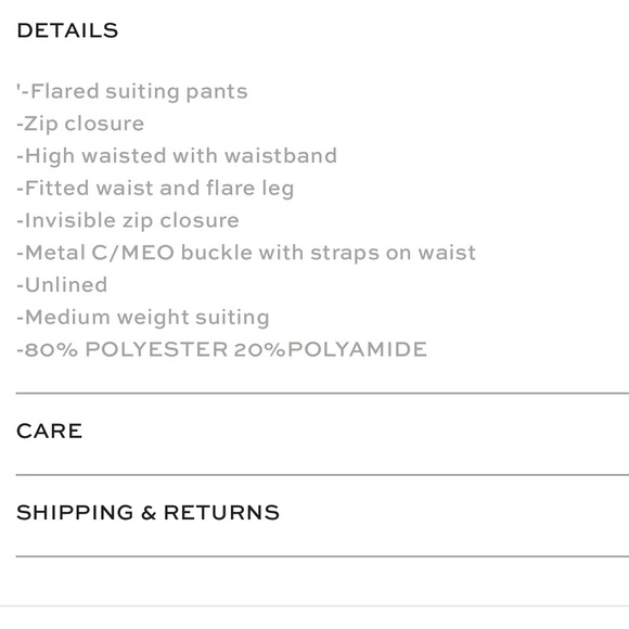 NWT C/MEO COLLECTIVE Validate Wide Leg Blush Pink Trouser Pants S 4 - Picture 6 of 8